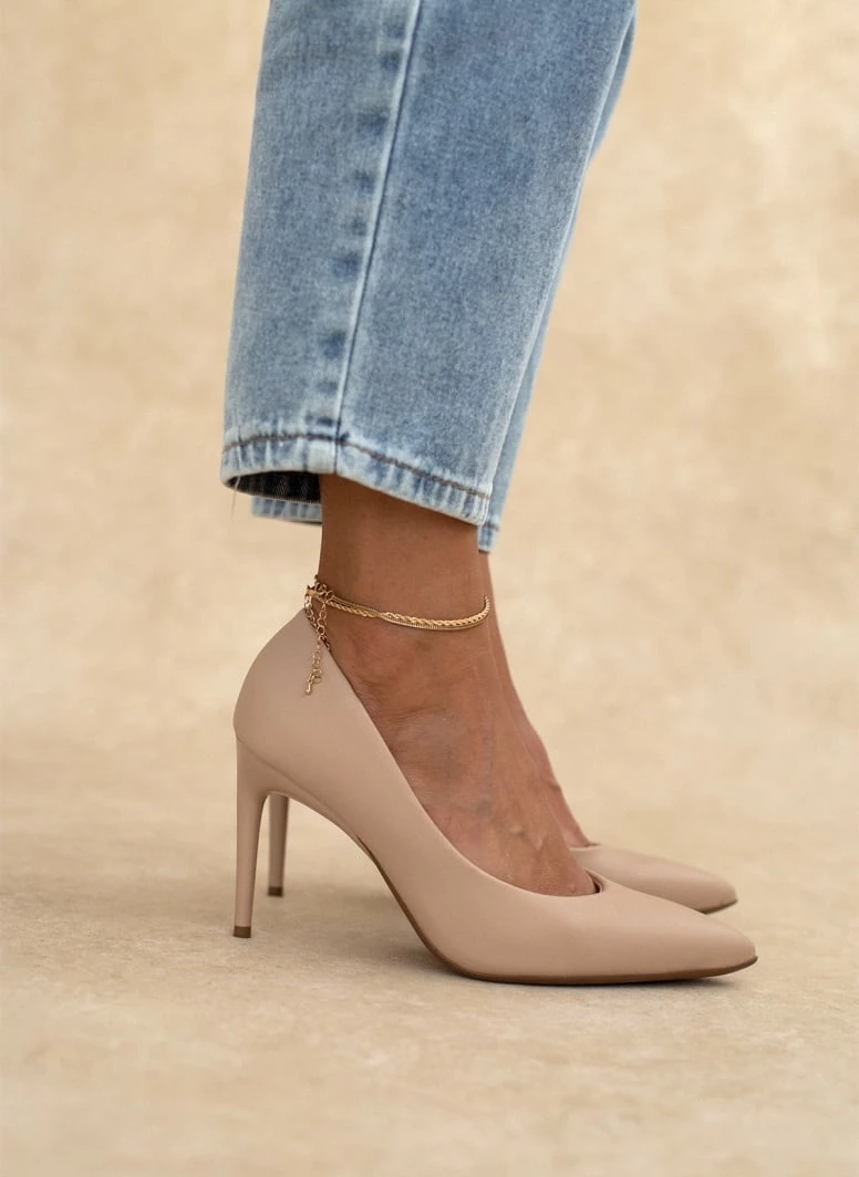 Γόβες μυτερές VIZZANO 1344.100 - Μπεζ - Image 4