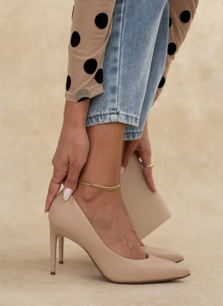 Γόβες μυτερές VIZZANO 1344.100 - Μπεζ