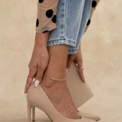 Γόβες μυτερές VIZZANO 1344.100 - Μπεζ