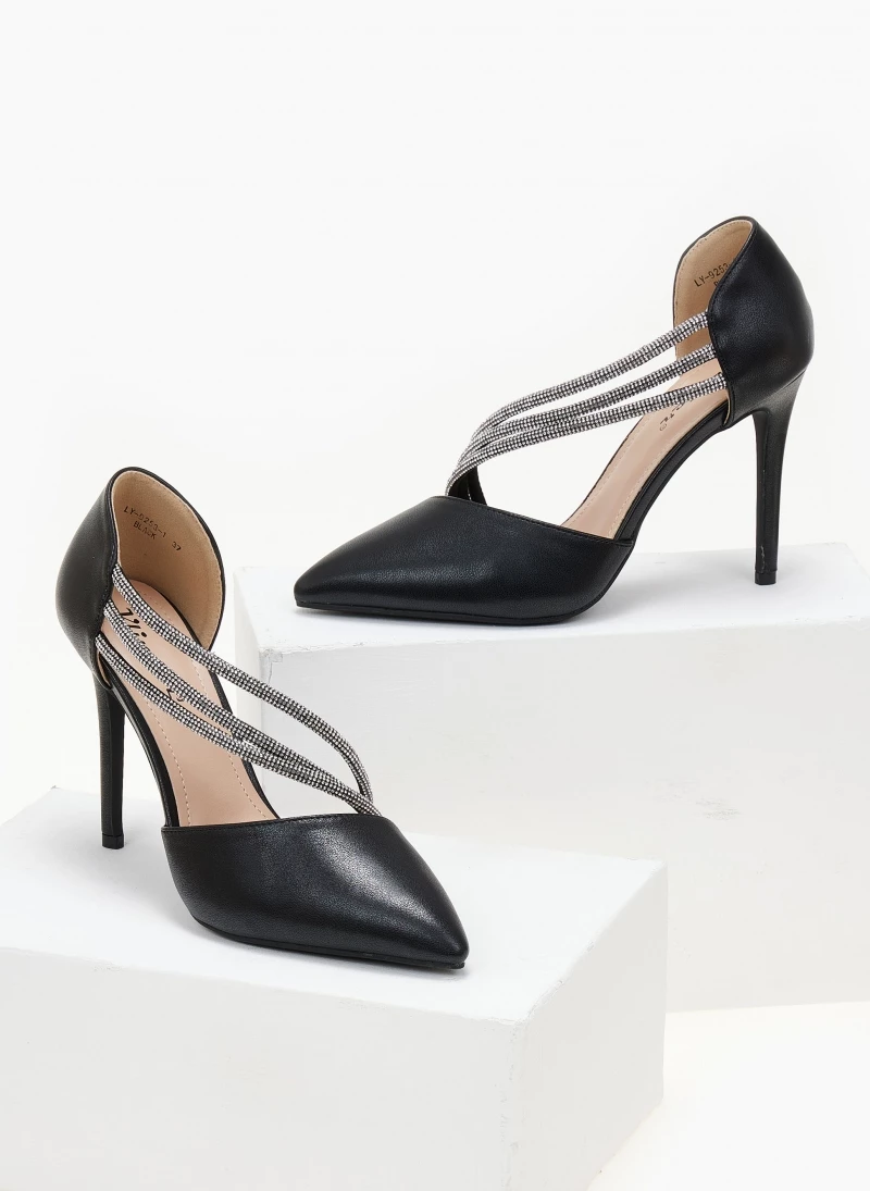 The Fashion Project Γόβες μυτερές με Strass - Μαύρο - Image 5