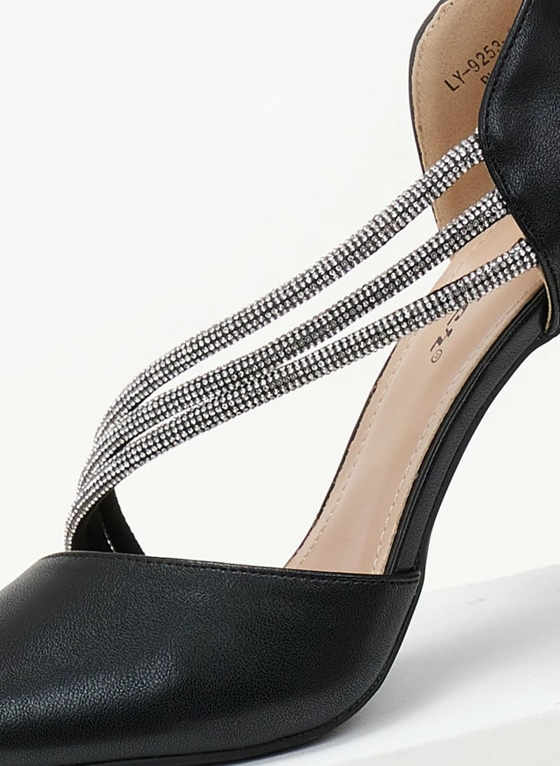 The Fashion Project Γόβες μυτερές με Strass - Μαύρο - Image 3