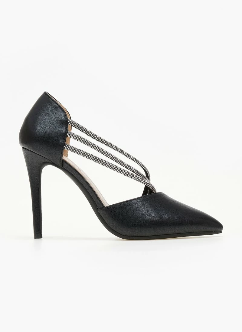 The Fashion Project Γόβες μυτερές με Strass - Μαύρο - Image 2