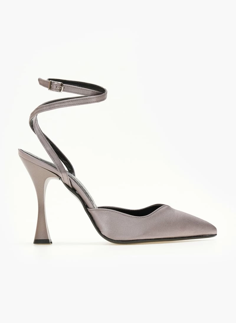 Γόβες μυτερές με χιαστί δέσιμο Tfp - Ατσαλί - Image 7