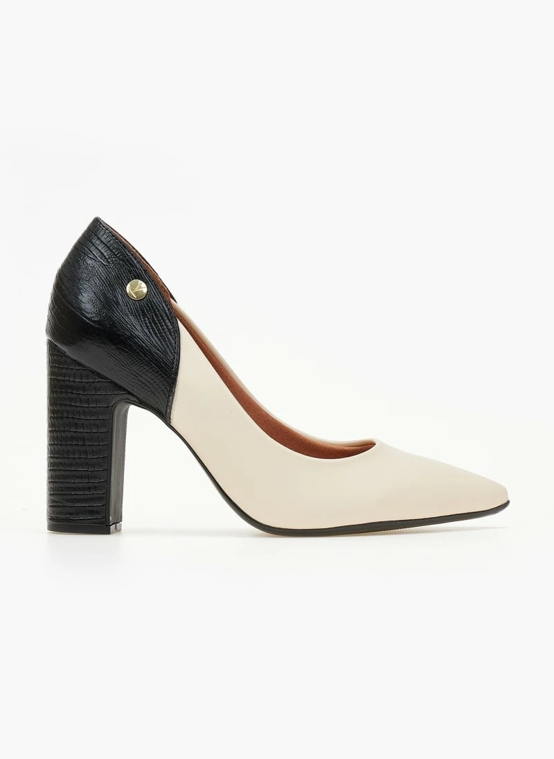 Γόβες μυτερές με διχρωμία VIZZANO 1285.431 - Μαύρο/Μπεζ - Image 2