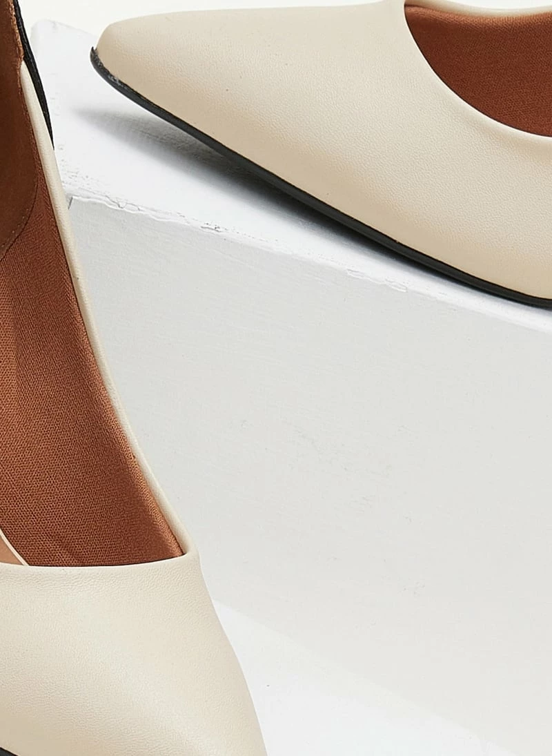 Γόβες μυτερές με διχρωμία VIZZANO 1285.431 - Μαύρο/Μπεζ - Image 6