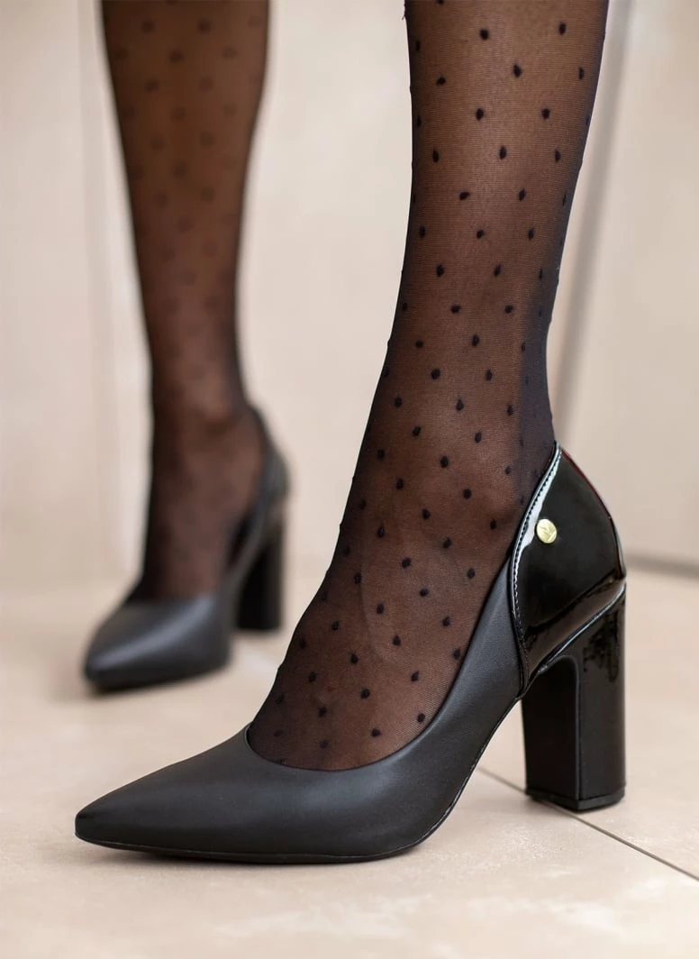 Γόβες μυτερές VIZZANO 1285.431 - Μαύρο