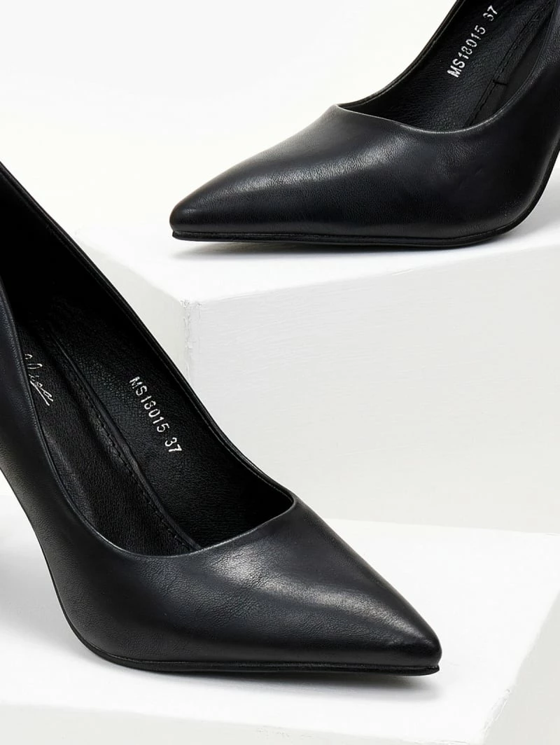 The Fashion Project Γόβες μυτερές με γυαλιστερό τακούνι - Μαύρο - Image 2