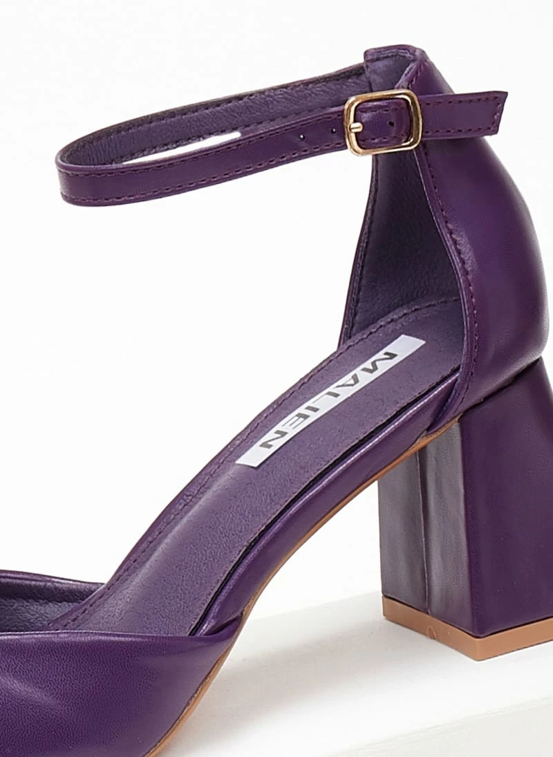 The Fashion Project Γόβες μυτερές με μπαρέτα - Μωβ - Image 5