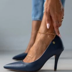 Γόβες μυτερές VIZZANO 1184.1101 - Μπλε σκούρο