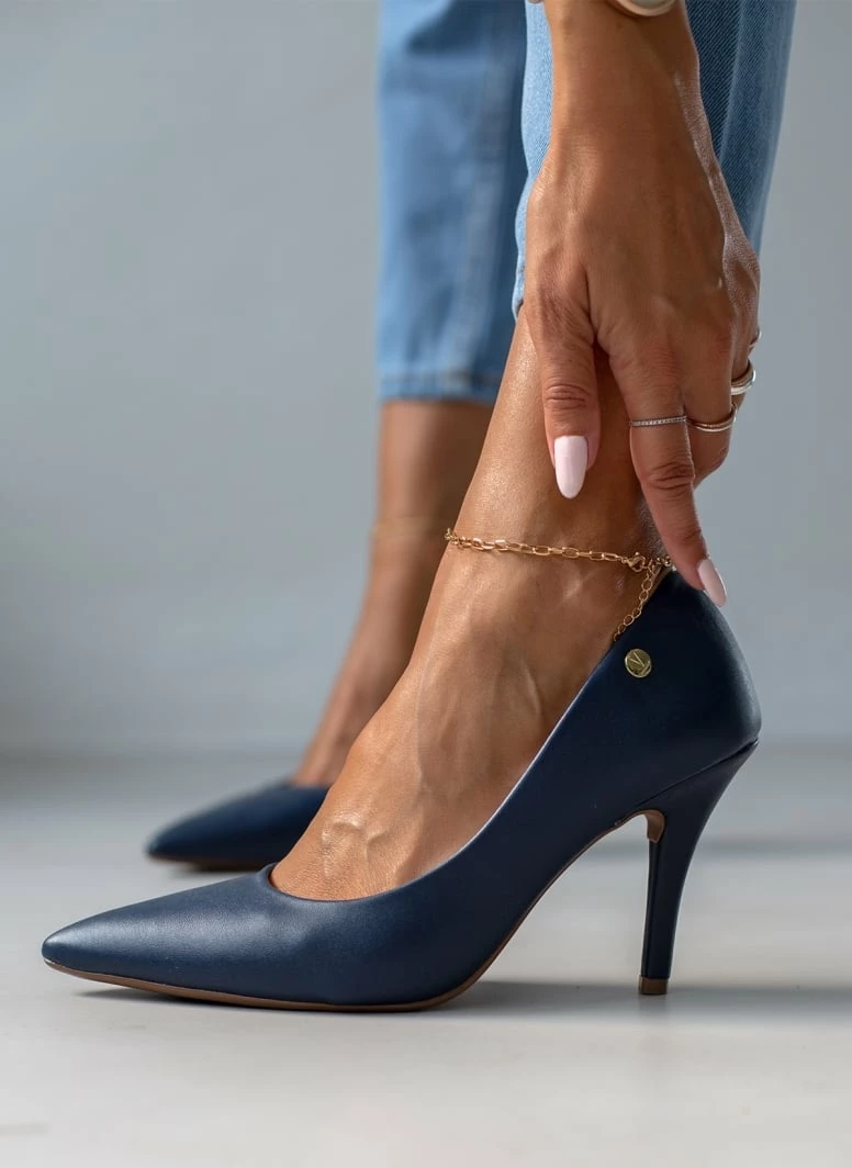 Γόβες μυτερές VIZZANO 1184.1101 - Μπλε σκούρο