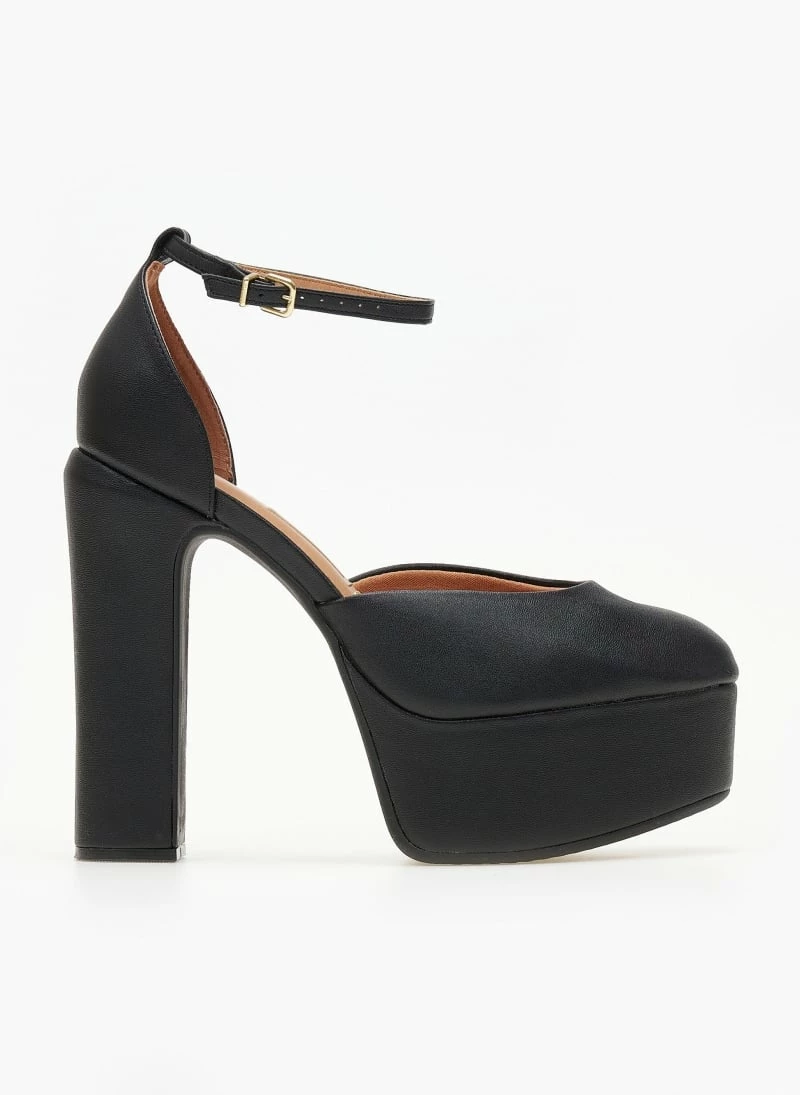 Γόβες με φιάπα και μπαρέτα VIZZANO 1400.101 - Μαύρο - Image 2