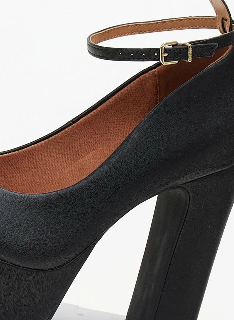 Γόβες με φιάπα ψηλή VIZZANO 1400.102 - Μαύρο - Image 3