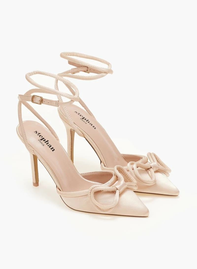 The Fashion Project Γόβες σατέν με φιόγκο - Μπεζ - Image 6