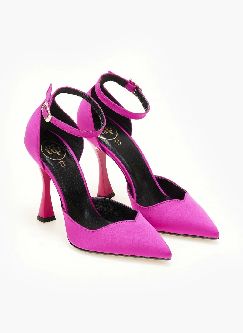 Γόβες σατέν με μπαρέτα Tfp - Magenta - Image 3