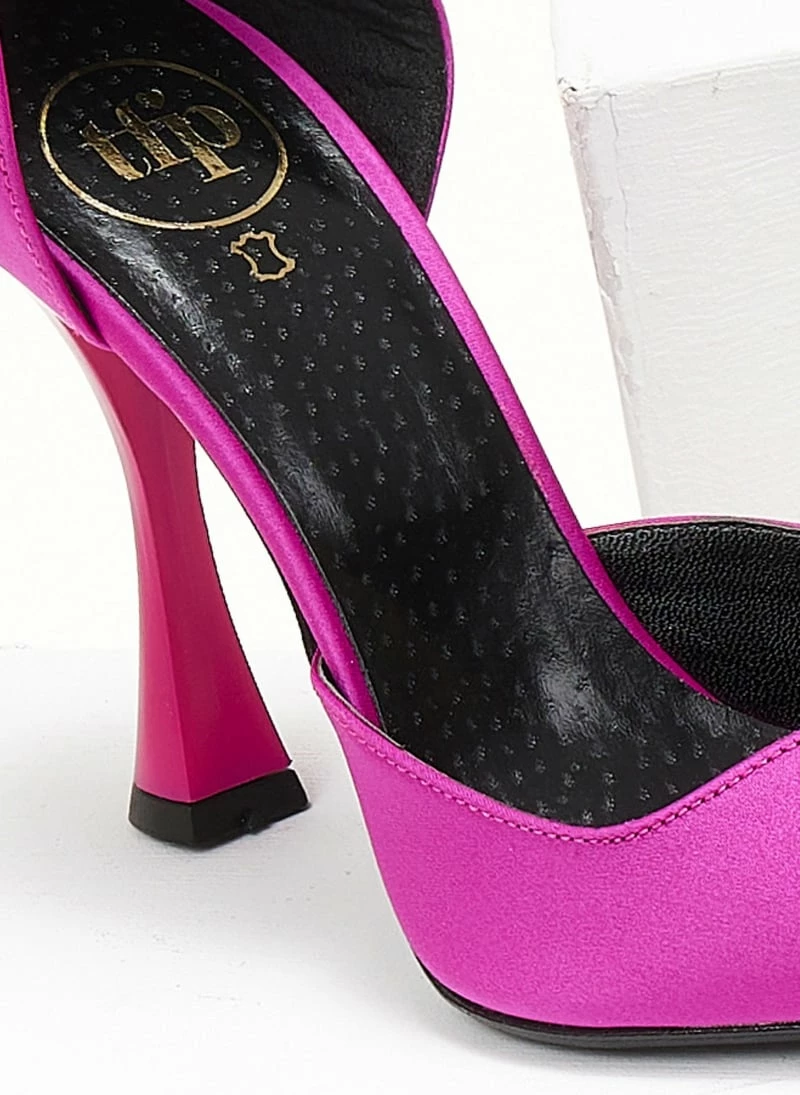 Γόβες σατέν με μπαρέτα Tfp - Magenta - Image 5