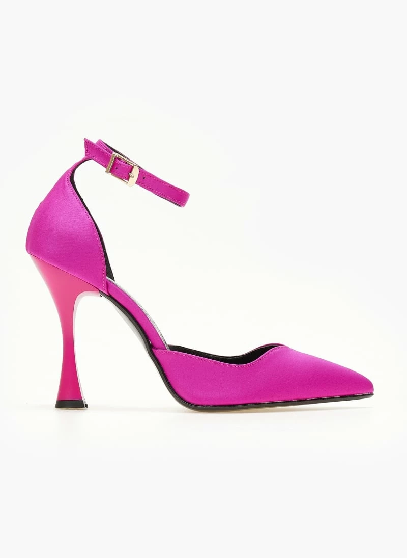 Γόβες σατέν με μπαρέτα Tfp - Magenta - Image 2