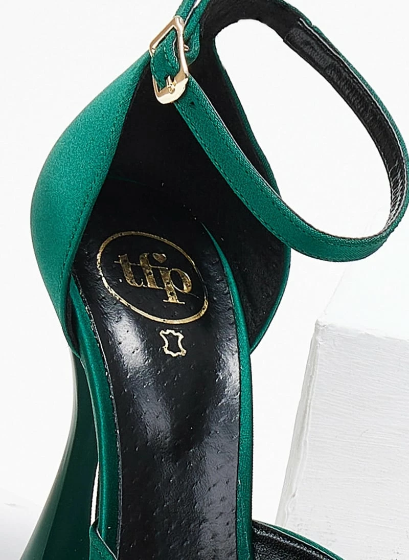 Γόβες σατέν με μπαρέτα Tfp - Κυπαρισσί - Image 8