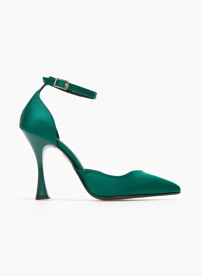 Γόβες σατέν με μπαρέτα Tfp - Κυπαρισσί - Image 2