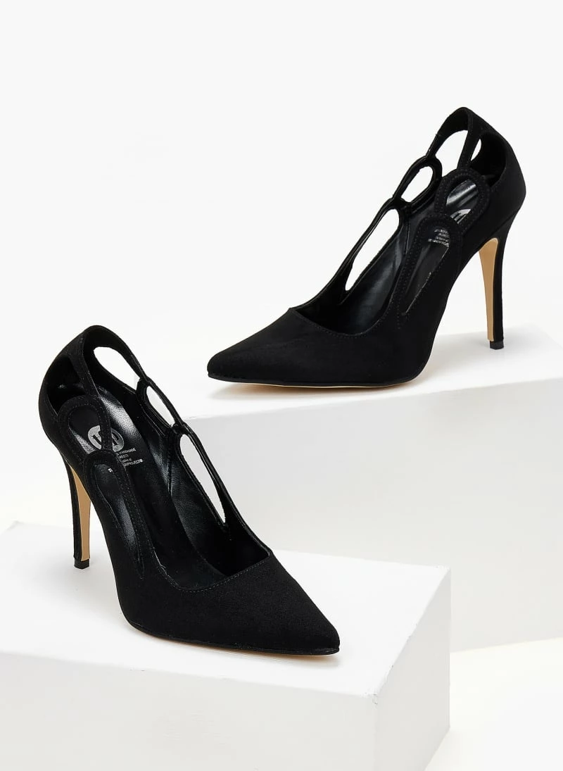 Γόβες μυτερές με ανοίγματα Tfp - Μαύρο - Image 2