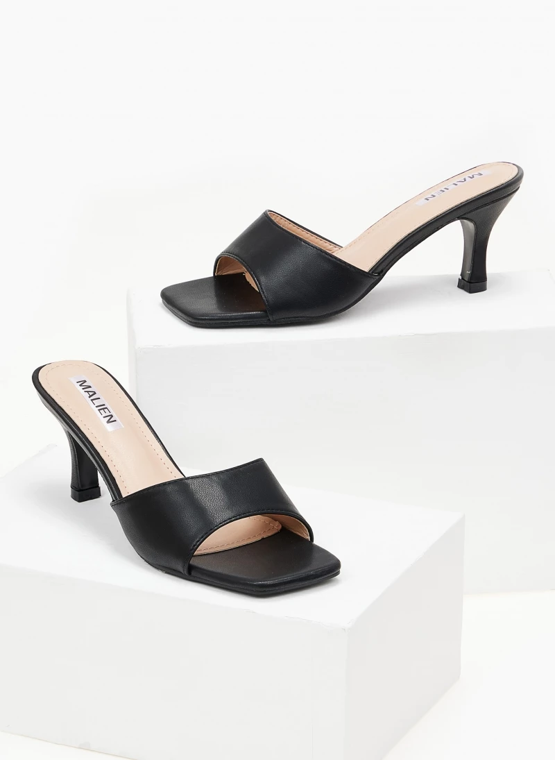 The Fashion Project Mules με φαρδιά φάσα - Μαύρο - Image 2