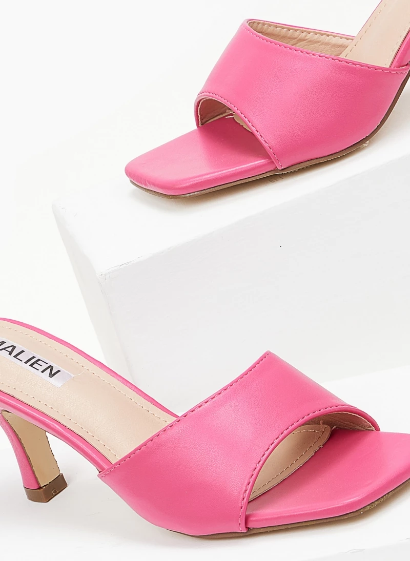 The Fashion Project Mules με φαρδιά φάσα - Φούξια - Image 2