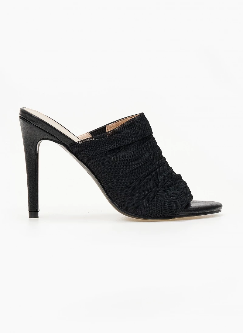 The Fashion Project Mules με τούλι - Μαύρο - Image 2