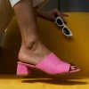 The Fashion Project Mules με χωστή φάσα - Φούξια