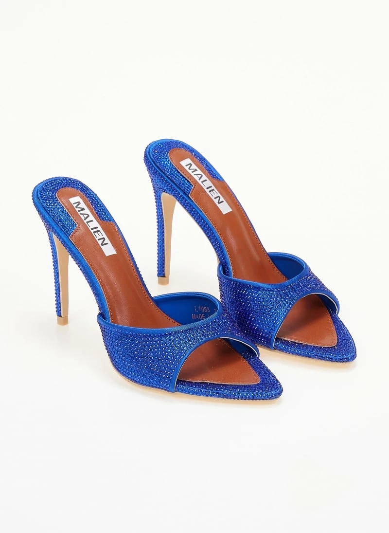 The Fashion Project Mules μυτερά με Strass - Μπλε - Image 5