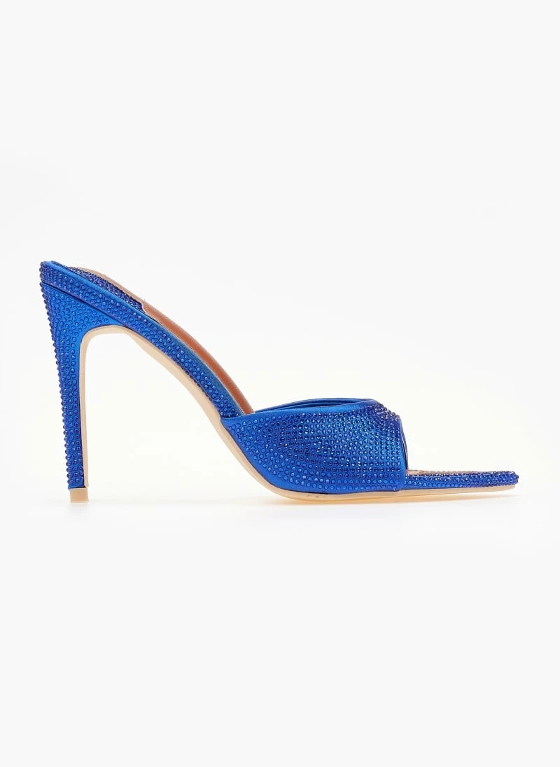 The Fashion Project Mules μυτερά με Strass - Μπλε - Image 2