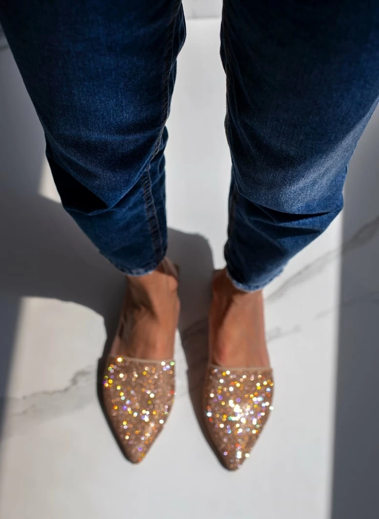 Mules με Strass Tfp - Χαλκός - Image 6