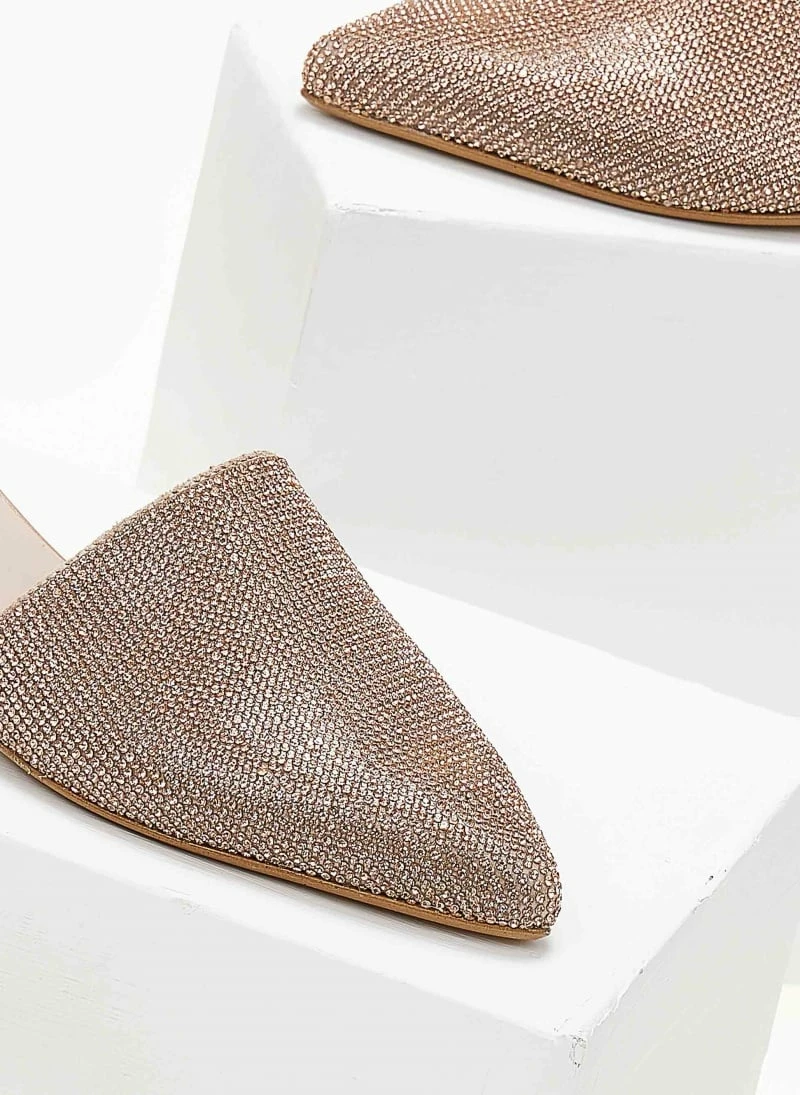 Mules με Strass Tfp - Χαλκός - Image 5