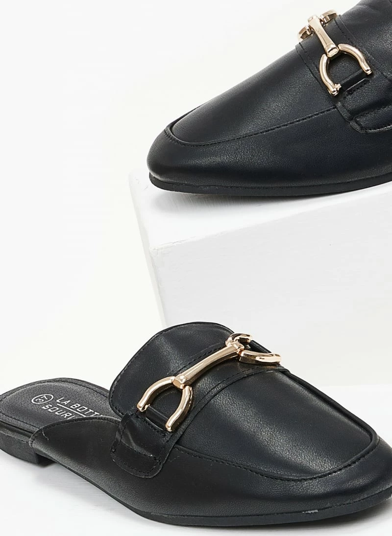 The Fashion Project Mules κλειστά με εξωτερική ραφή - Μαύρο - Image 3