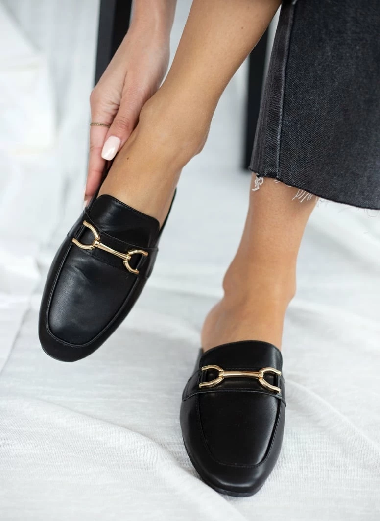 The Fashion Project Mules κλειστά με εξωτερική ραφή - Μαύρο