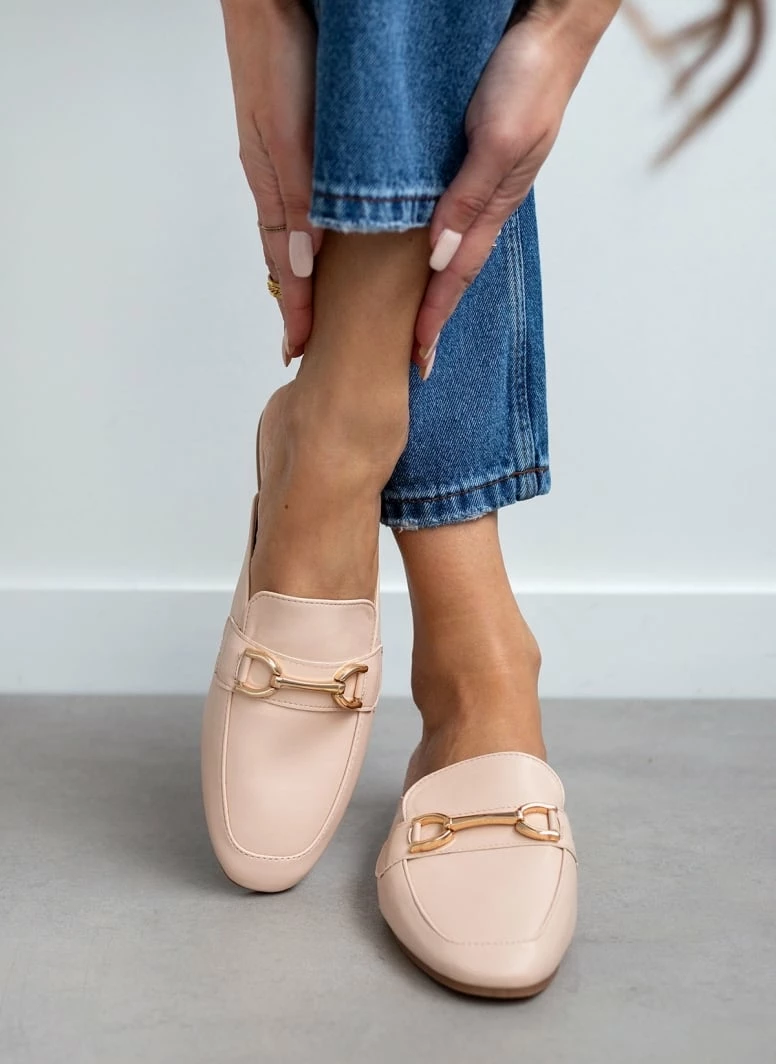 The Fashion Project Mules κλειστά με εξωτερική ραφή - Μπεζ