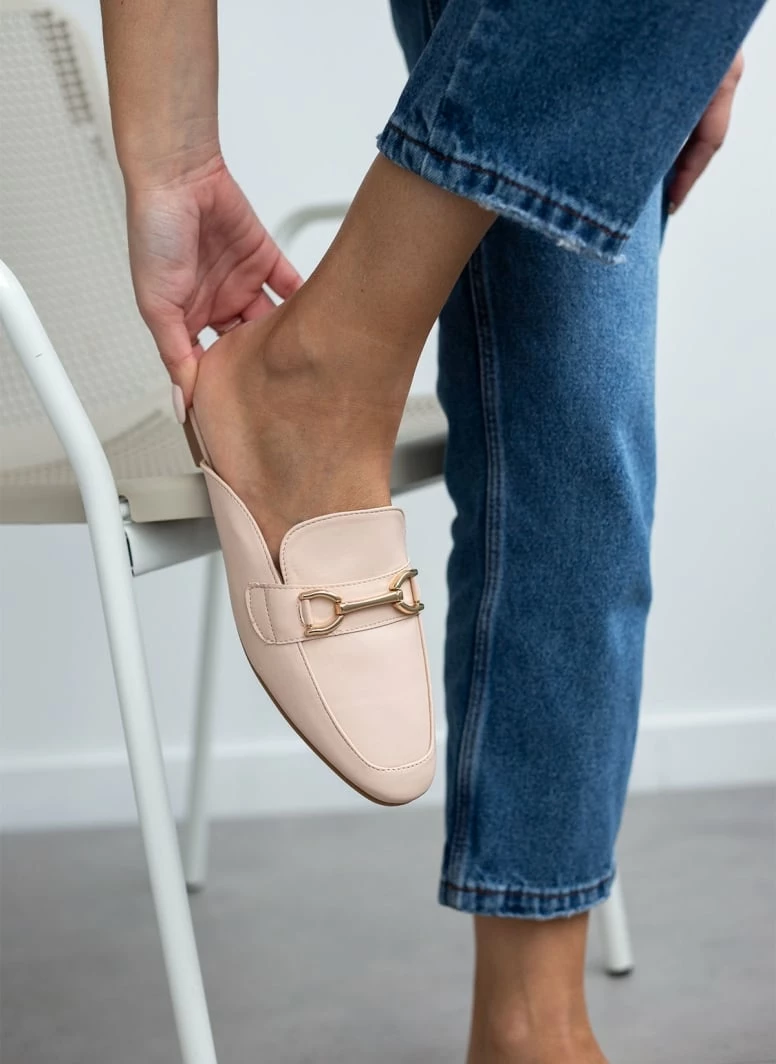 The Fashion Project Mules κλειστά με εξωτερική ραφή - Μπεζ - Image 4