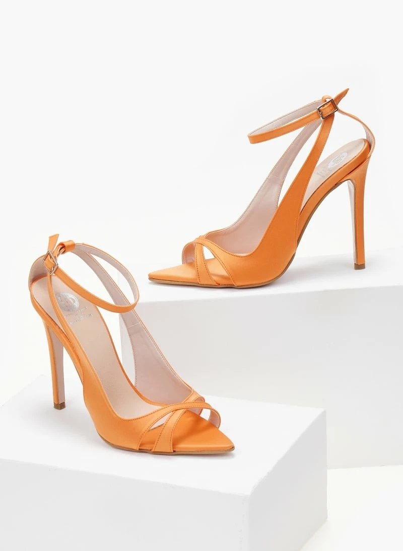 Estil Πέδιλα σατέν μυτερά Tfp - Πορτοκαλί - Image 2