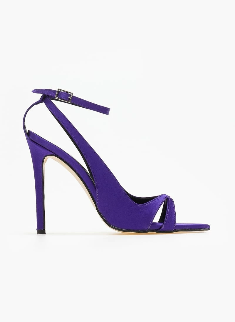 Estil Πέδιλα σατέν μυτερά Tfp - Μωβ