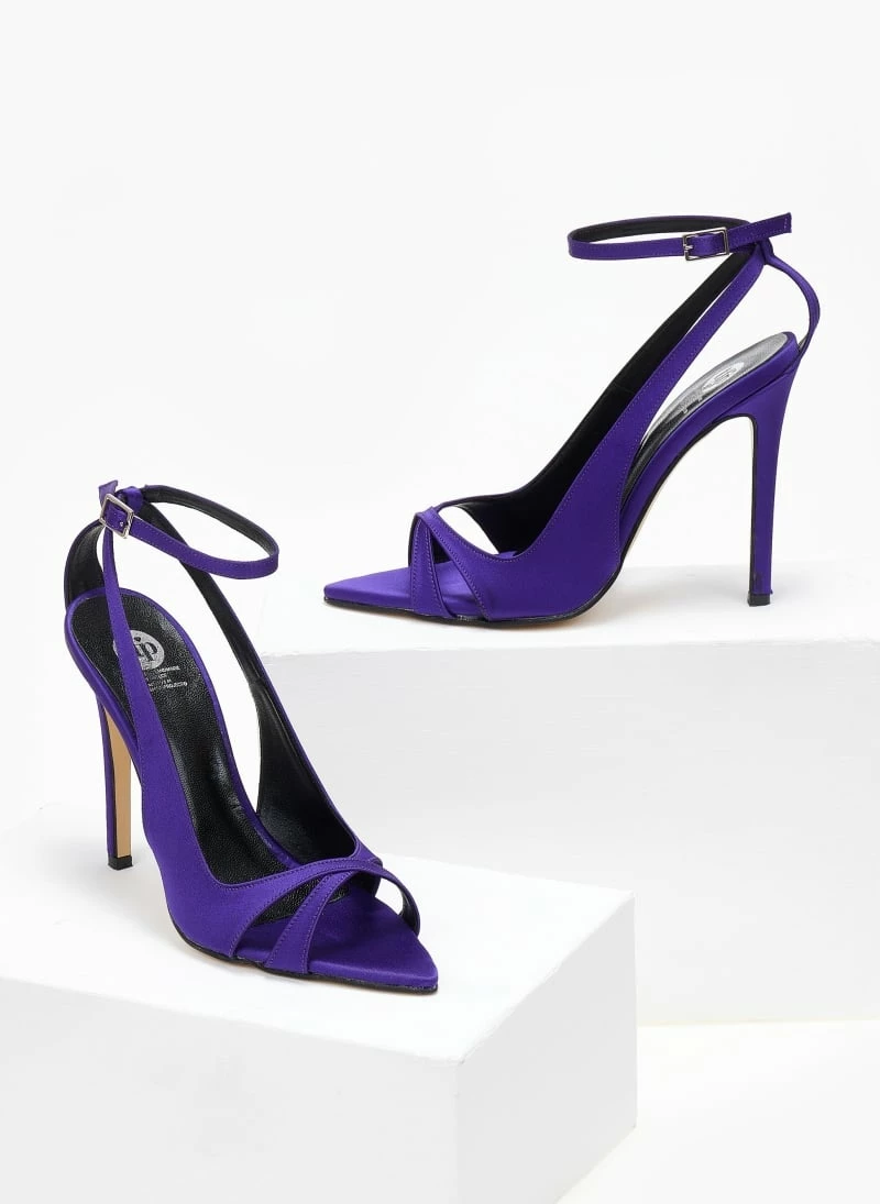 Estil Πέδιλα σατέν μυτερά Tfp - Μωβ - Image 2