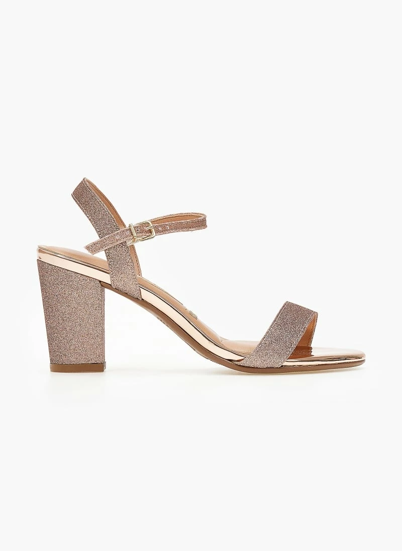 Πέδιλα Glitter με μπαρέτα VIZZANO 6262.474 - Χαλκός