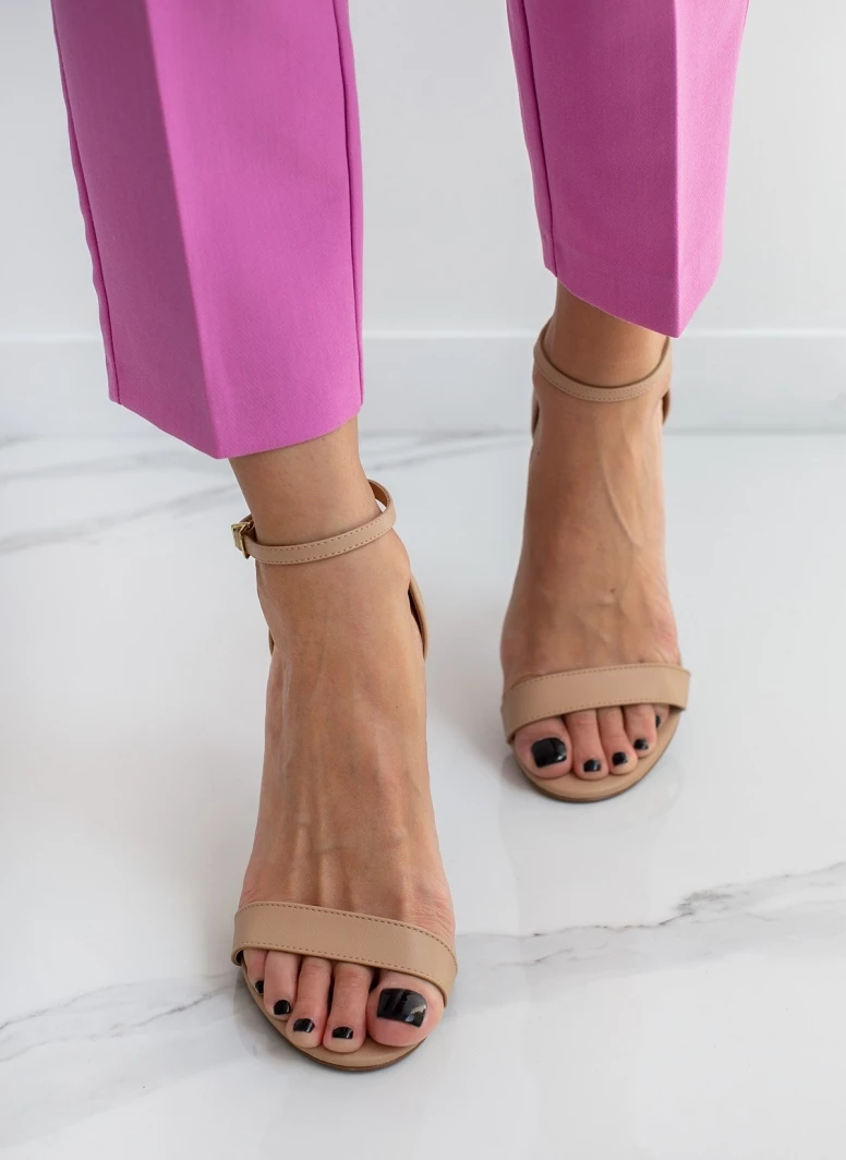 Πέδιλα με κλειστή φτέρνα και μπαρέτα VIZZANO 6462.101 - Μπεζ - Image 4