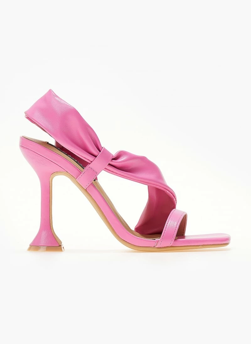 The Fashion Project Πέδιλα με μαλακή λοξή φάσα - Φούξια - Image 2