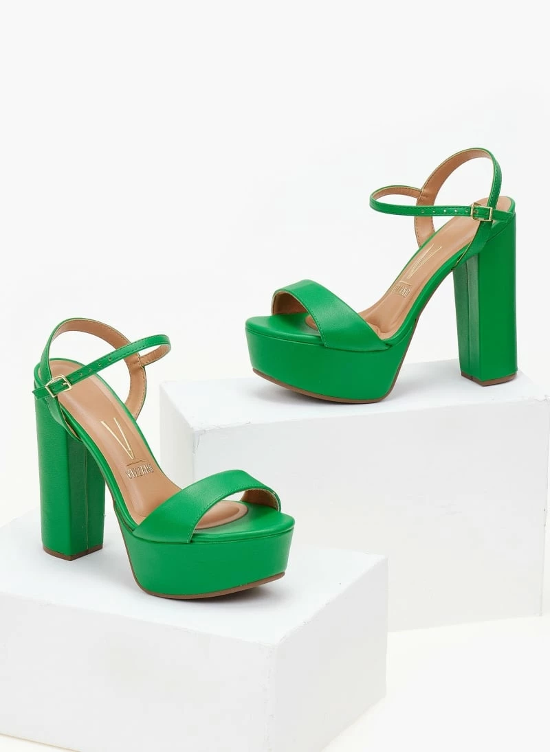 Πέδιλα με ψηλή φιάπα VIZZANO 6282.455 - Πράσινο - Image 6