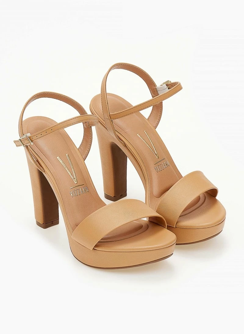 Πέδιλα με ψηλό τακούνι και φιάπα VIZZANO 6292.200 - Μπεζ - Image 6