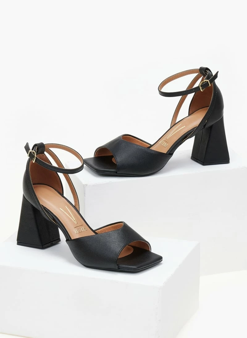 Πέδιλα με τακούνι καμπάνα VIZZANO 6464.106 - Μαύρο - Image 6