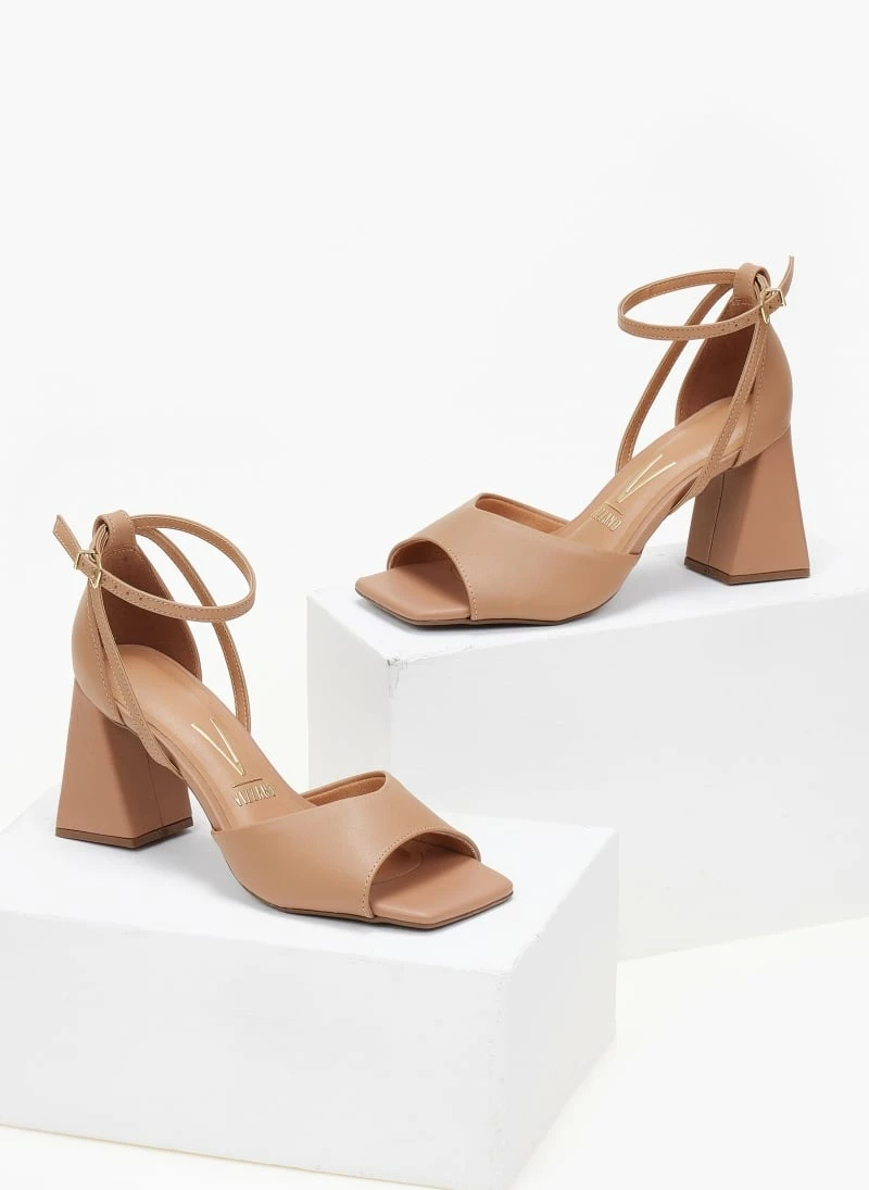Πέδιλα με τακούνι καμπάνα VIZZANO 6464.106 - Nude - Image 5