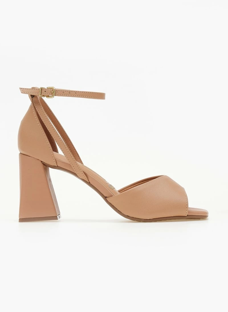 Πέδιλα με τακούνι καμπάνα VIZZANO 6464.106 - Nude - Image 2