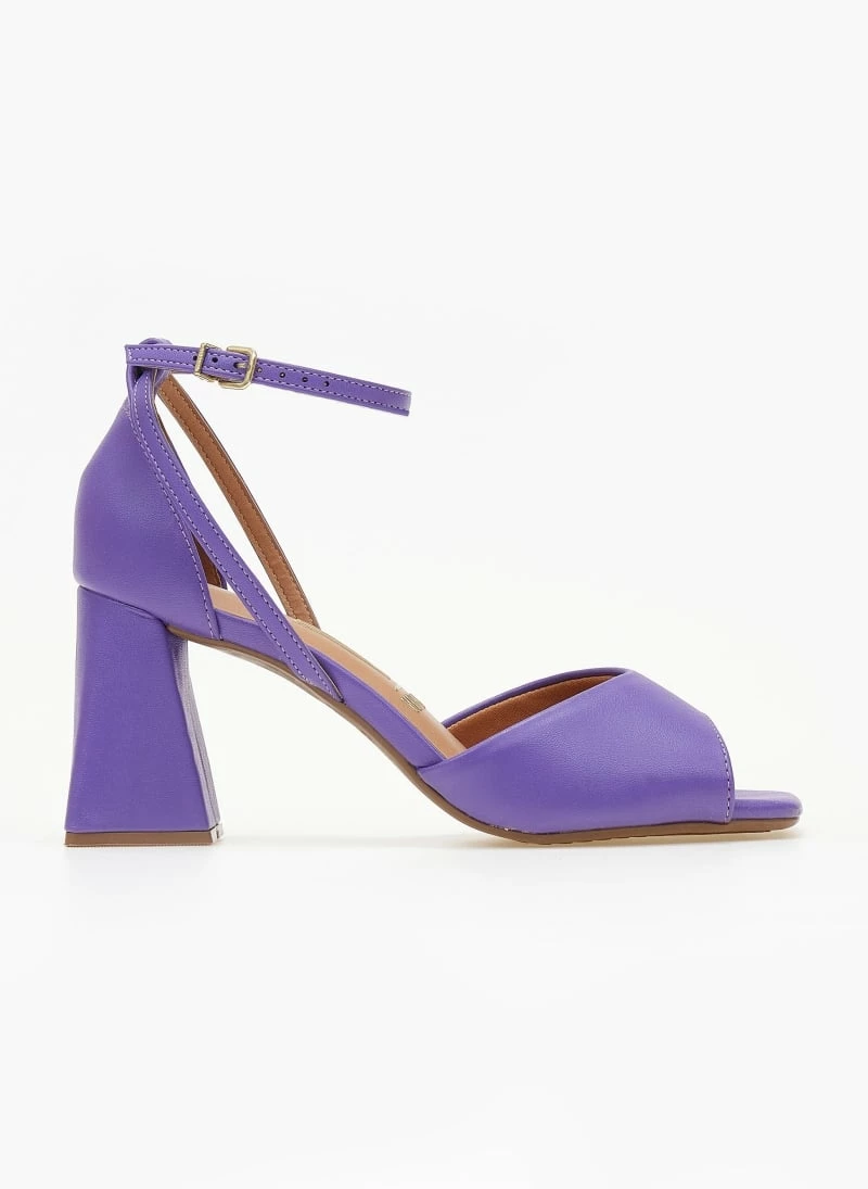 Πέδιλα με τακούνι καμπάνα VIZZANO 6464.106 - Μωβ - Image 2