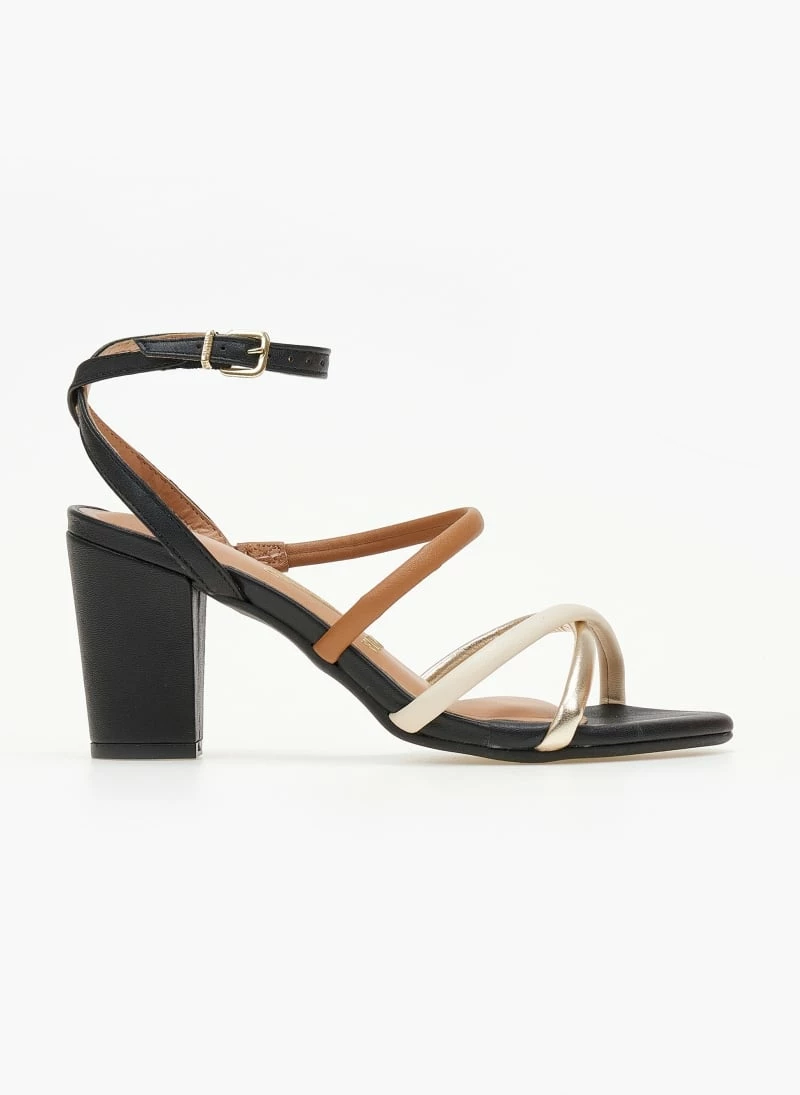 Πέδιλα με χιαστί λουράκια VIZZANO 6262.1001 - Μαύρο - Image 6