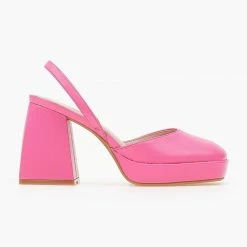 The Fashion Project Γόβες με φιάπα - Φούξια