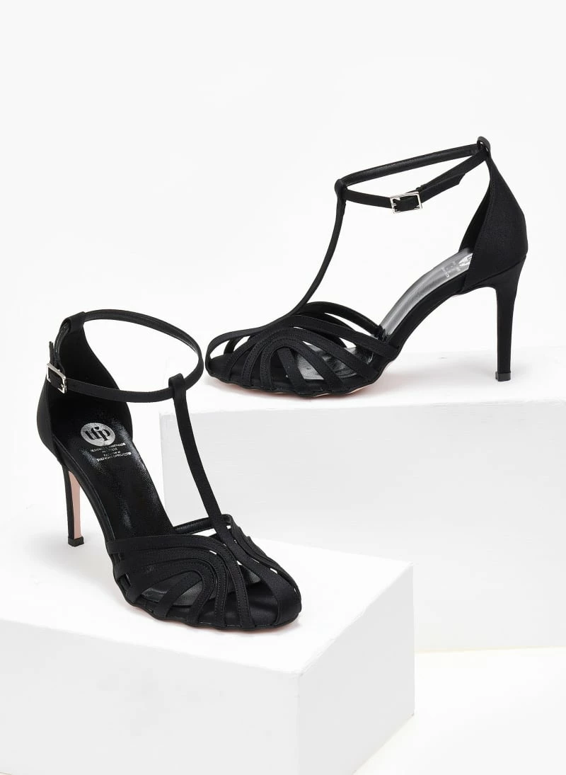 Πέδιλα σατέν με ρετρό σχέδιο Tfp Exclusive - Μαύρο - Image 6